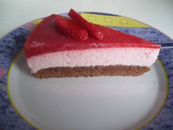 TARTA MOUSSE DE FRESA