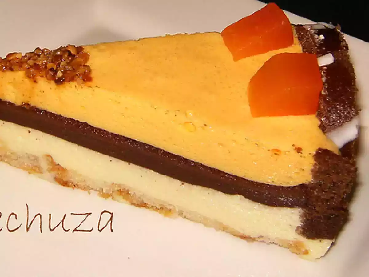 Tarta mousse de limón, chocolate y mango - foto 5