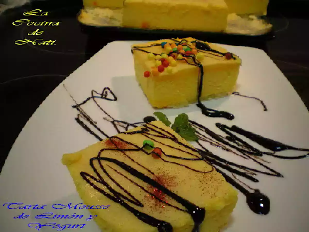TARTA MOUSSE DE LIMÓN Y YOGURT - foto 2