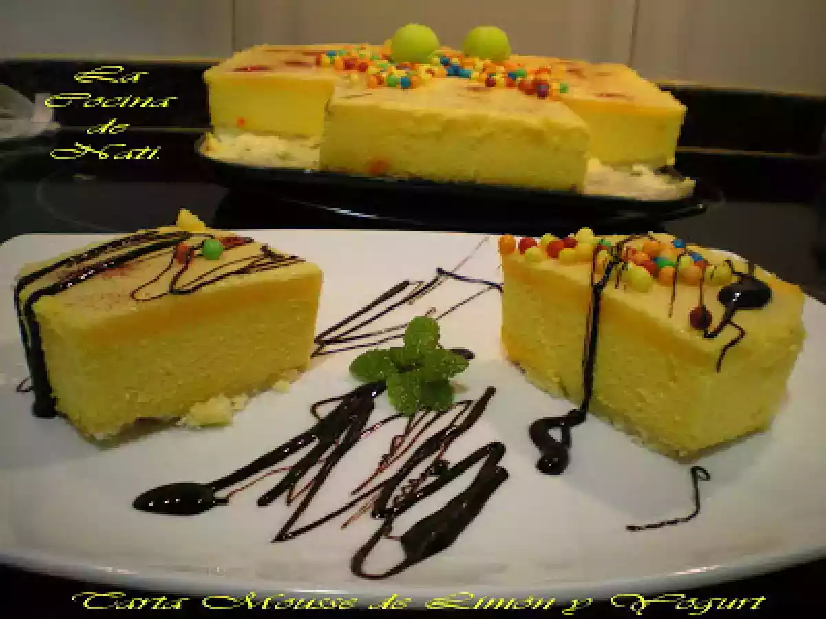 TARTA MOUSSE DE LIMÓN Y YOGURT - foto 5