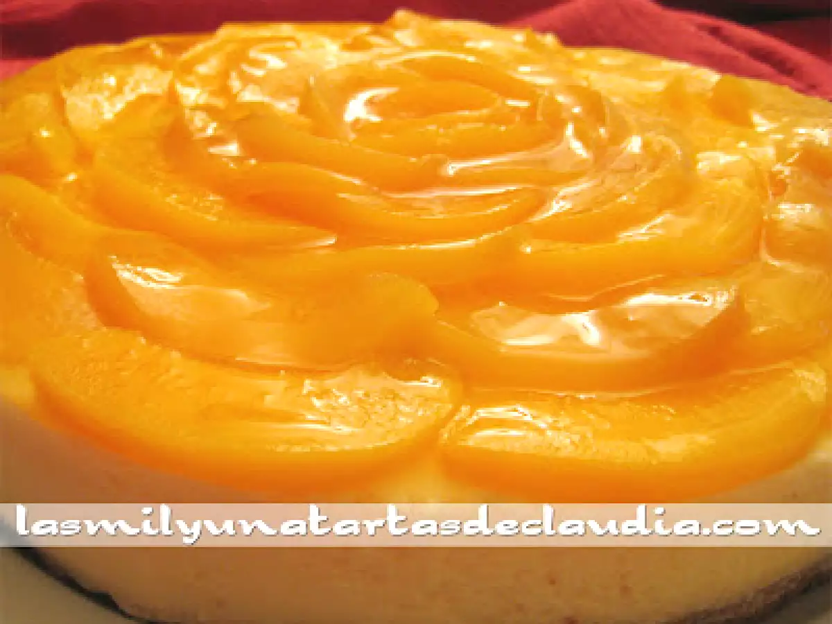 Tarta mousse de melocotón - foto 2