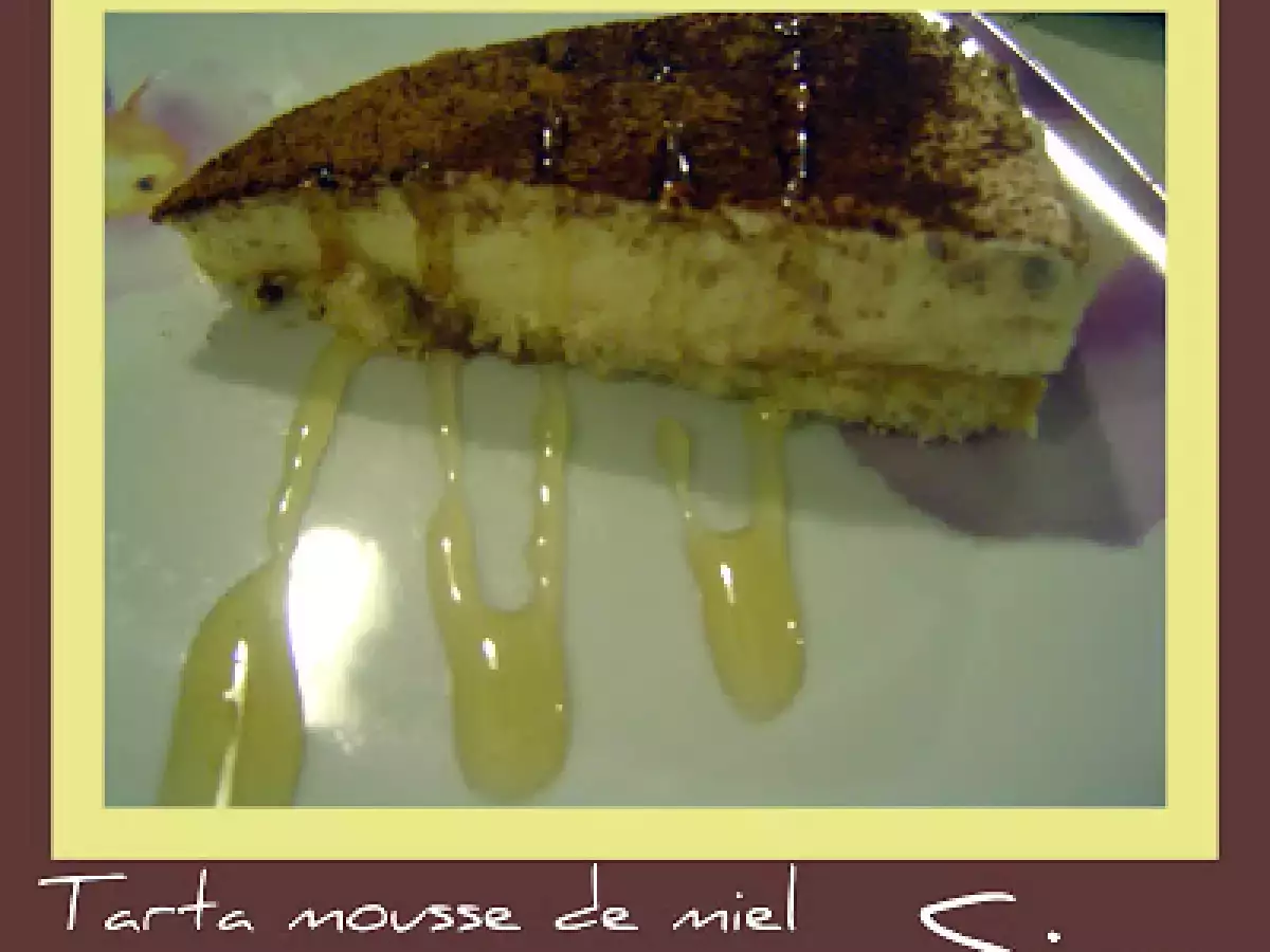 Tarta mousse de miel en microondas - foto 2
