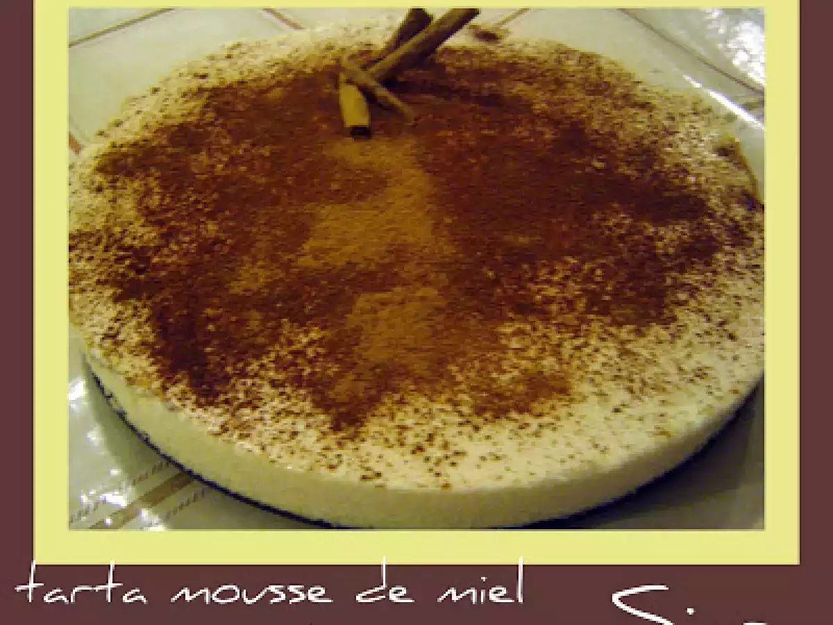 Tarta mousse de miel en microondas - foto 3