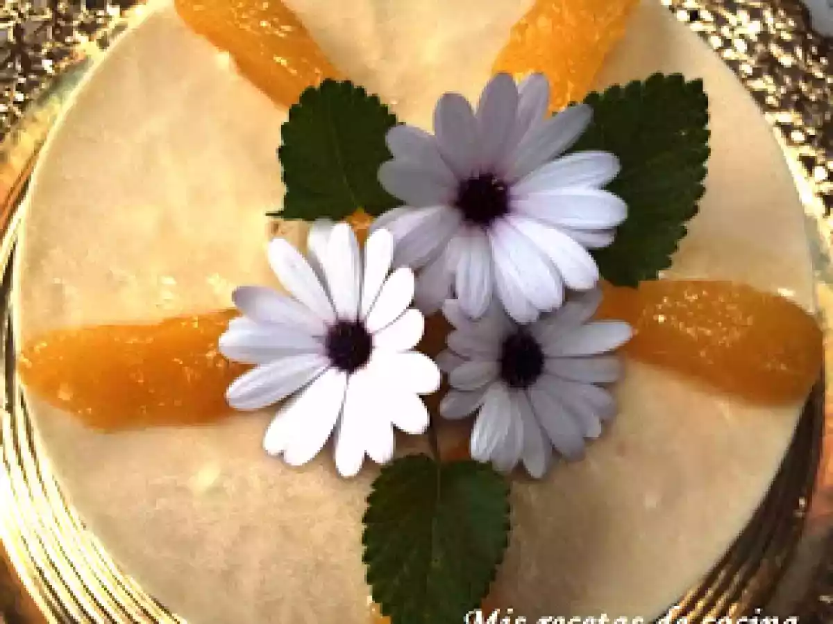 Tarta mousse de nectarinas - foto 3