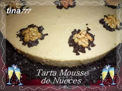 Tarta Mousse de Nueces