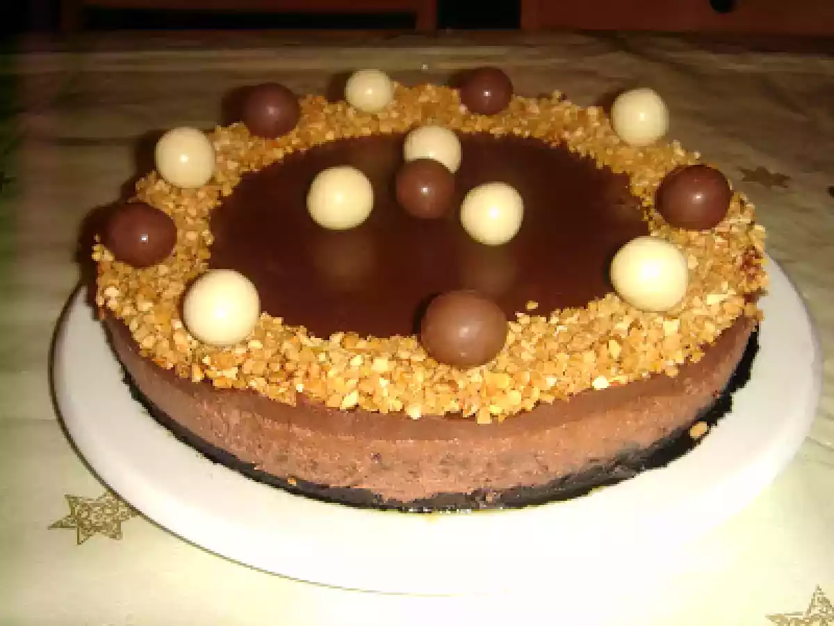 TARTA MOUSSE DE NUTELLA