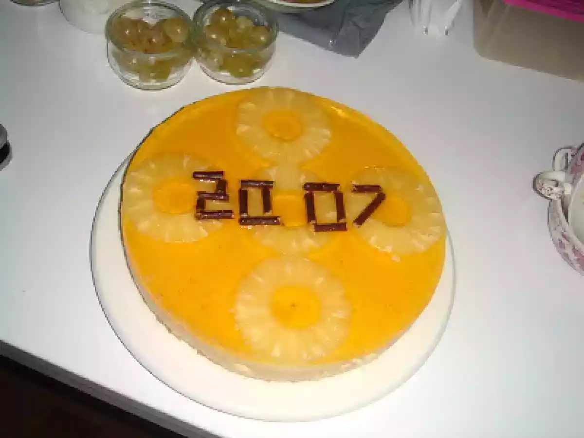 TARTA MOUSSE DE PIÑA - foto 3