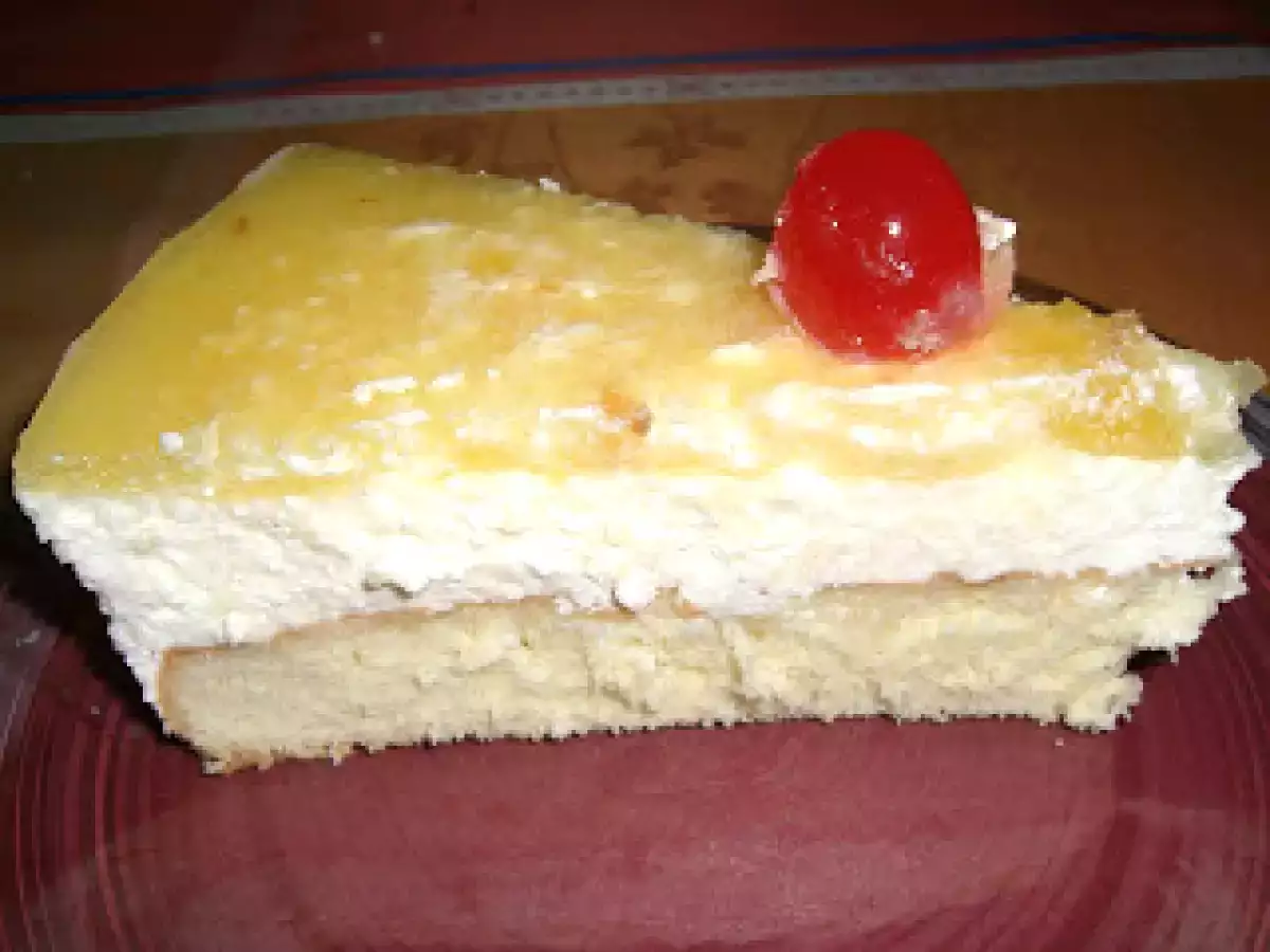 TARTA MOUSSE DE PIÑA CON MERMELADA DE PAULA - foto 2