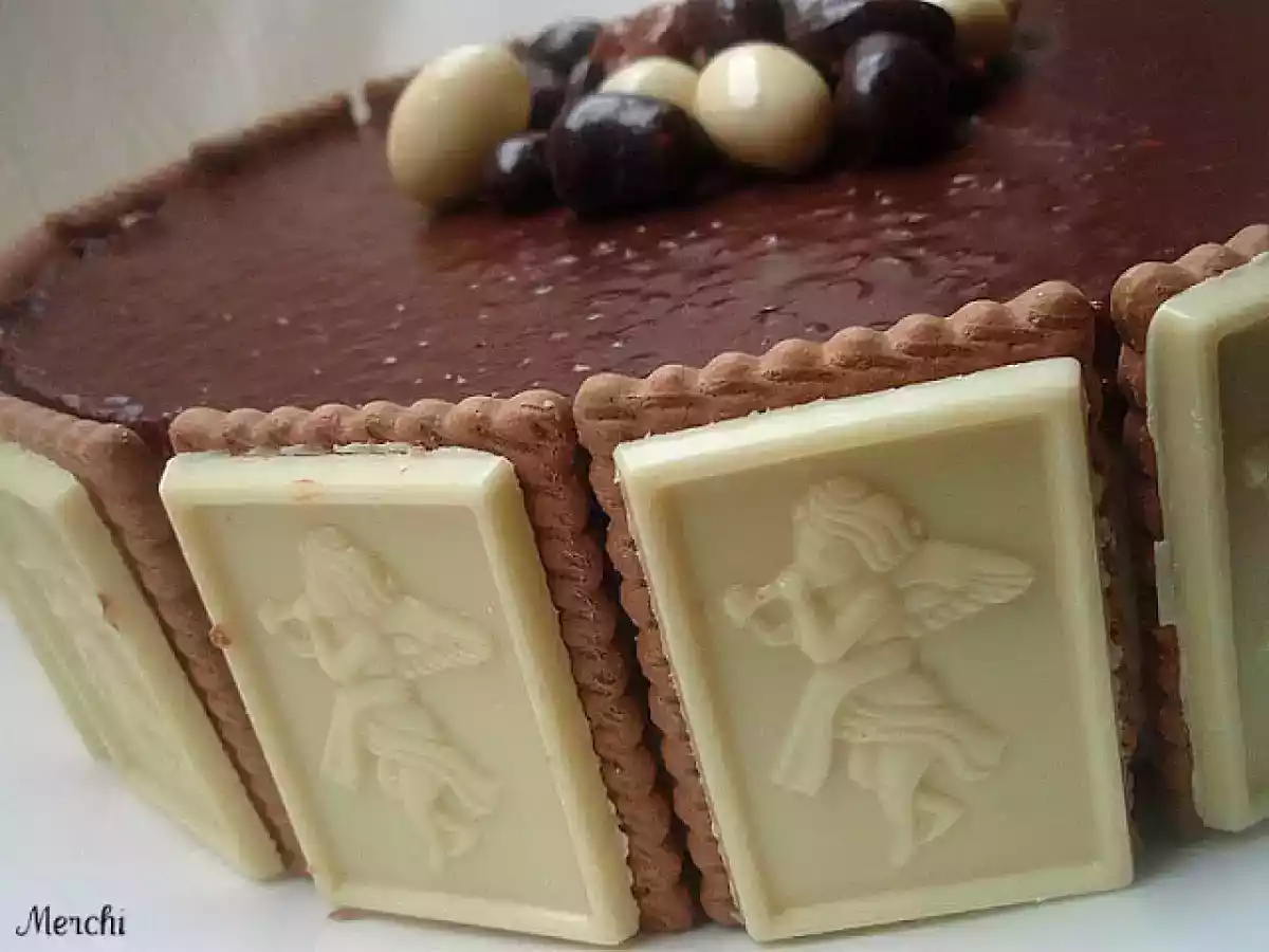 Tarta mousse de queso fresco, chocolate y café - foto 2