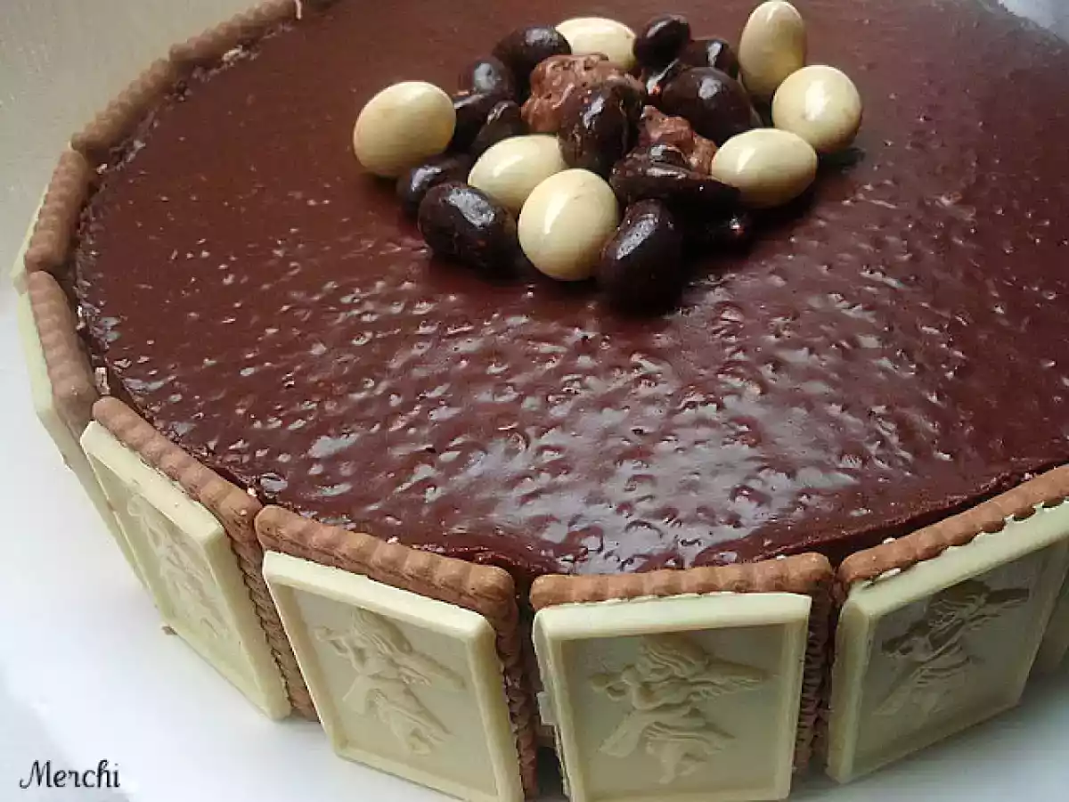 Tarta mousse de queso fresco, chocolate y café - foto 3