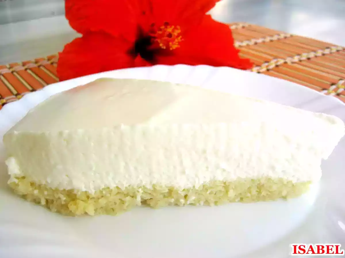 Tarta mousse de queso fresco y yogurt