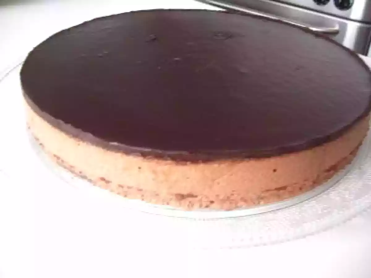 Tarta mousse nutella