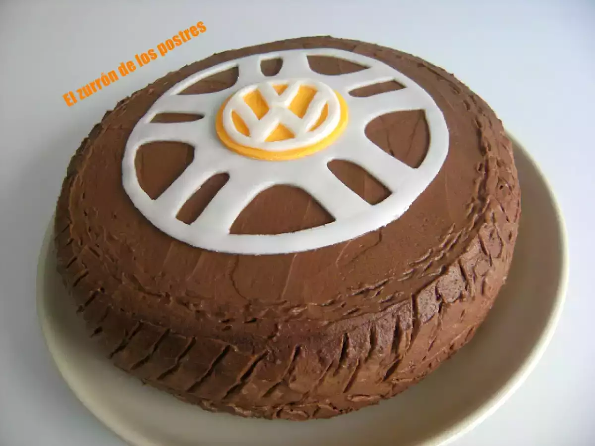 Tarta Neumático Volkswagen