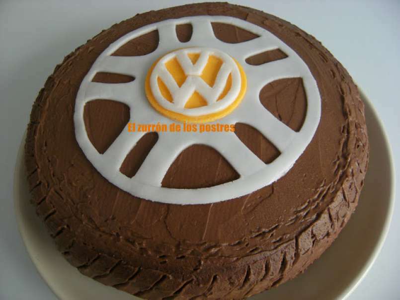 Tarta Neumático Volkswagen - foto 5