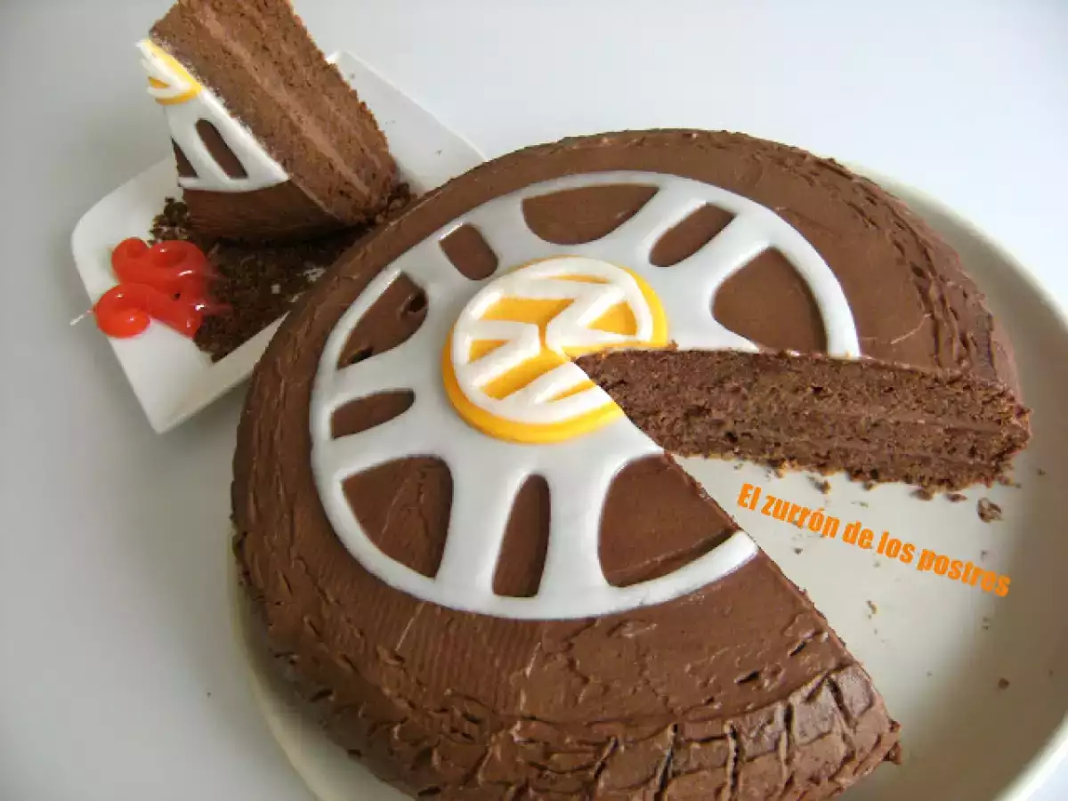 Tarta Neumático Volkswagen - foto 7