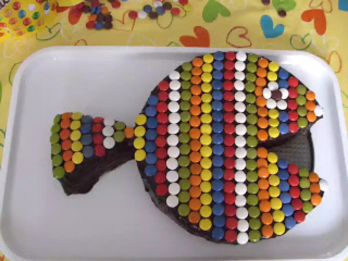 Tarta pez con chocolate - foto 5