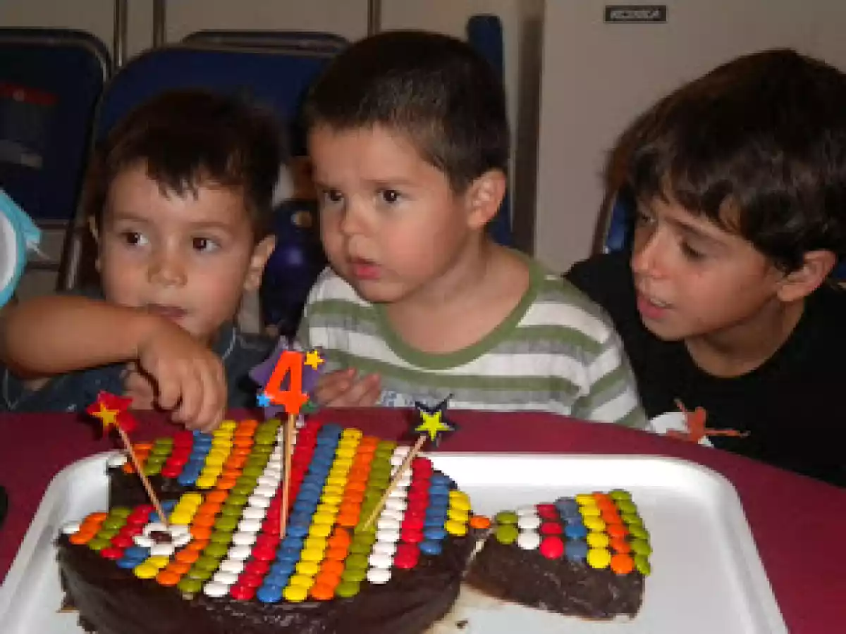 Tarta pez con chocolate - foto 8