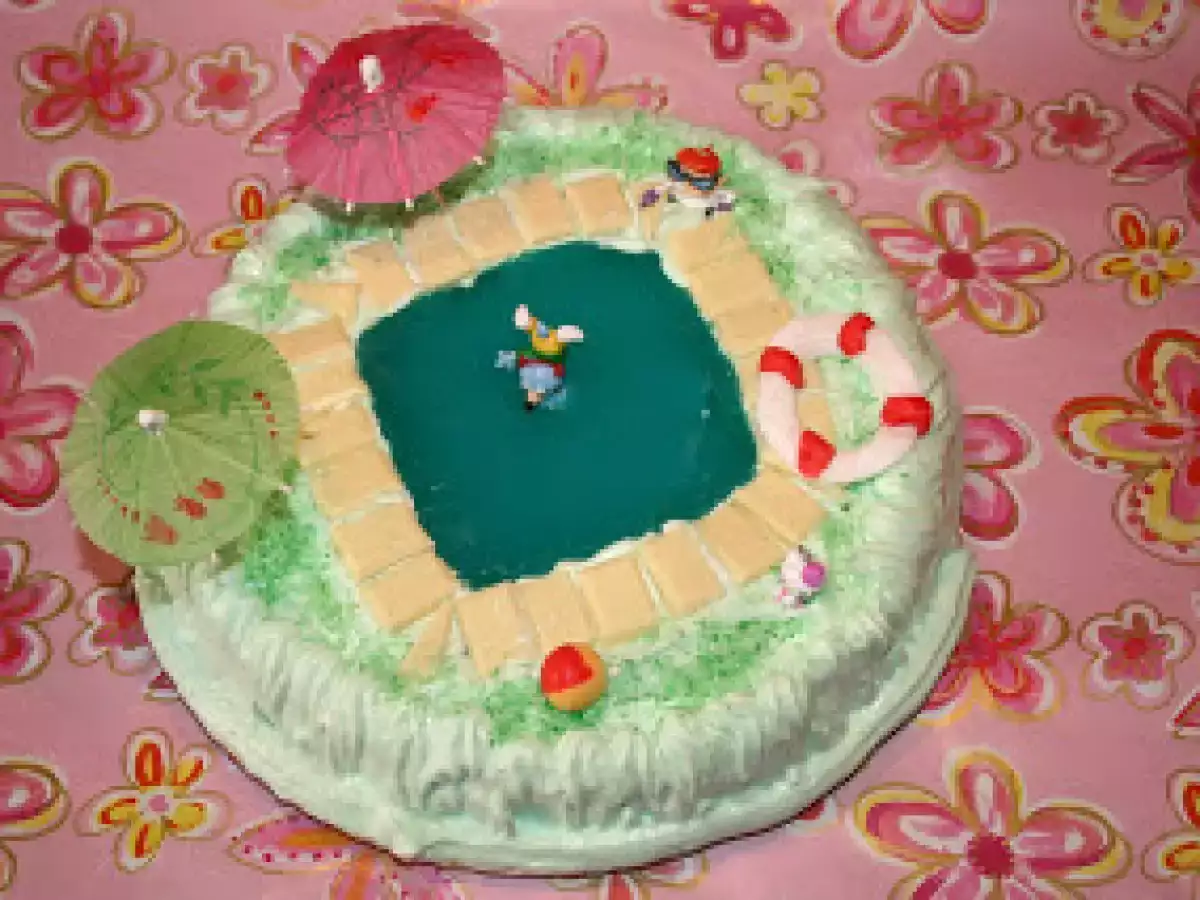 Tarta Piscina