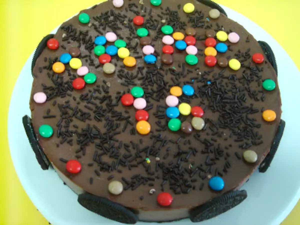 TARTA RÁPIDA DE CHOCOLATE Y QUESO - foto 3