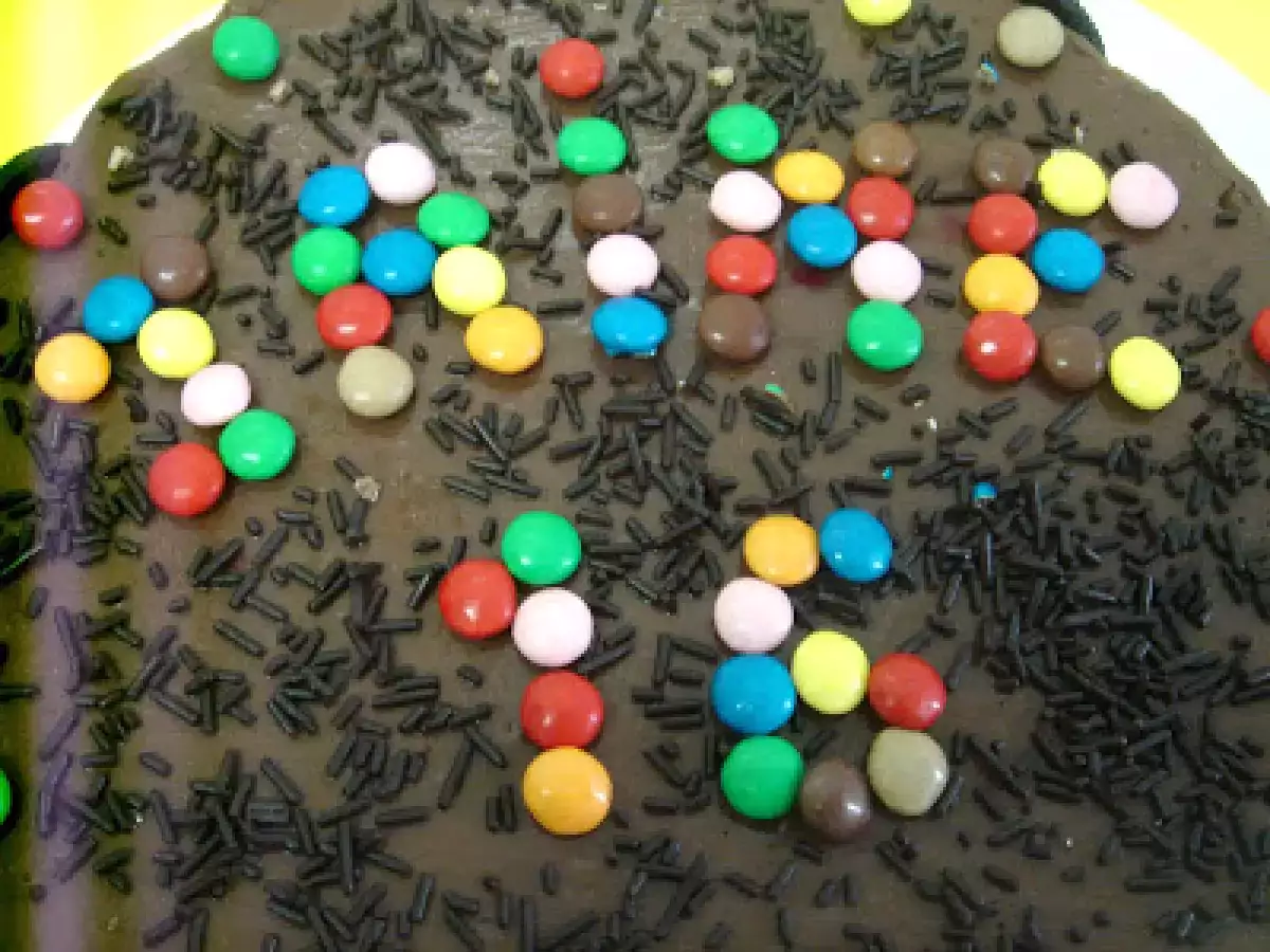 TARTA RÁPIDA DE CHOCOLATE Y QUESO - foto 4