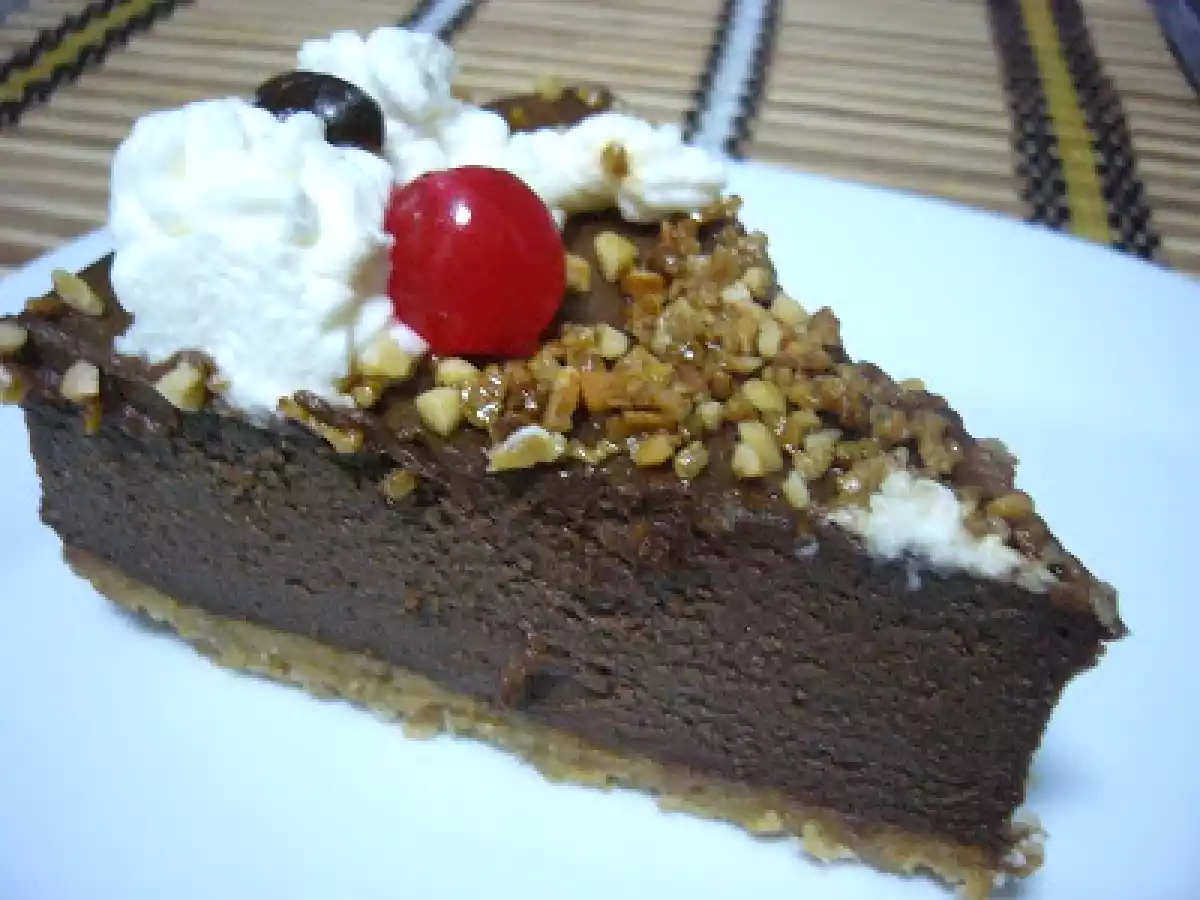 Tarta rápida de Chocolate y Queso