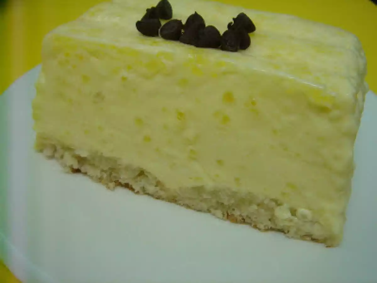 TARTA RÁPIDA DE LIMÓN
