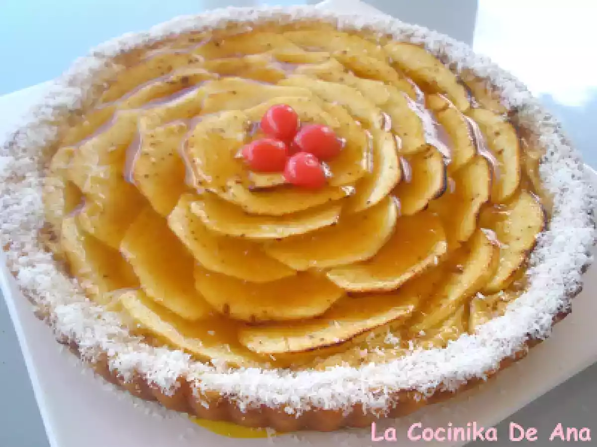 Tarta rápida de manzana