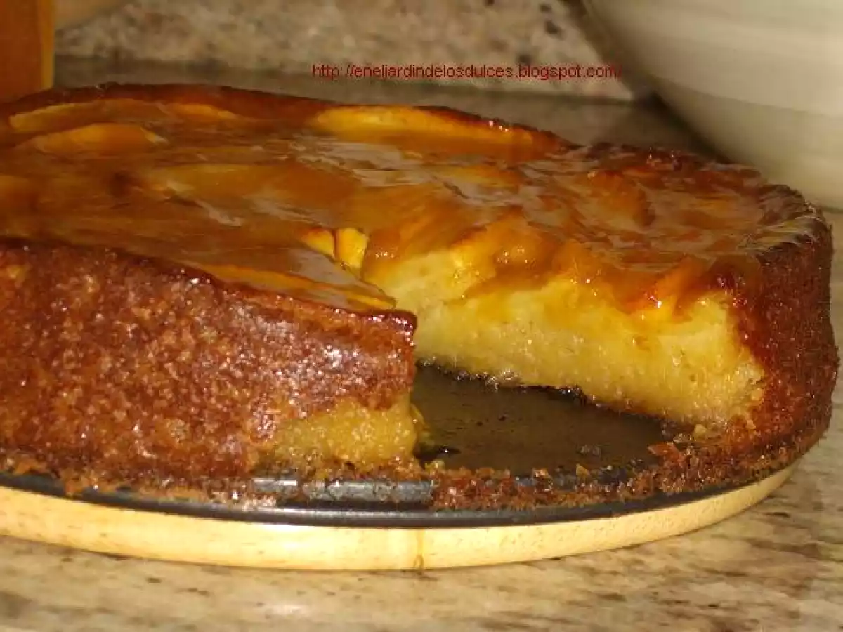 Tarta rápida de manzana