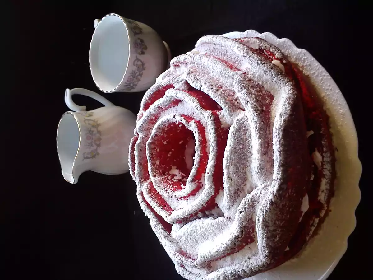 Tarta red velvet o terciopelo rojo