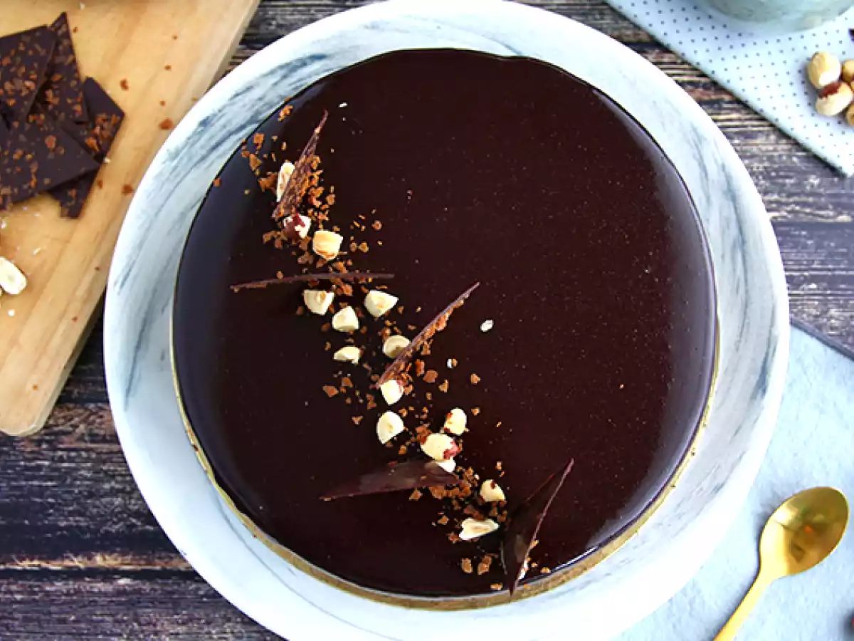 Tarta Royal ó Trianon de chocolate (video y trucos) - foto 4