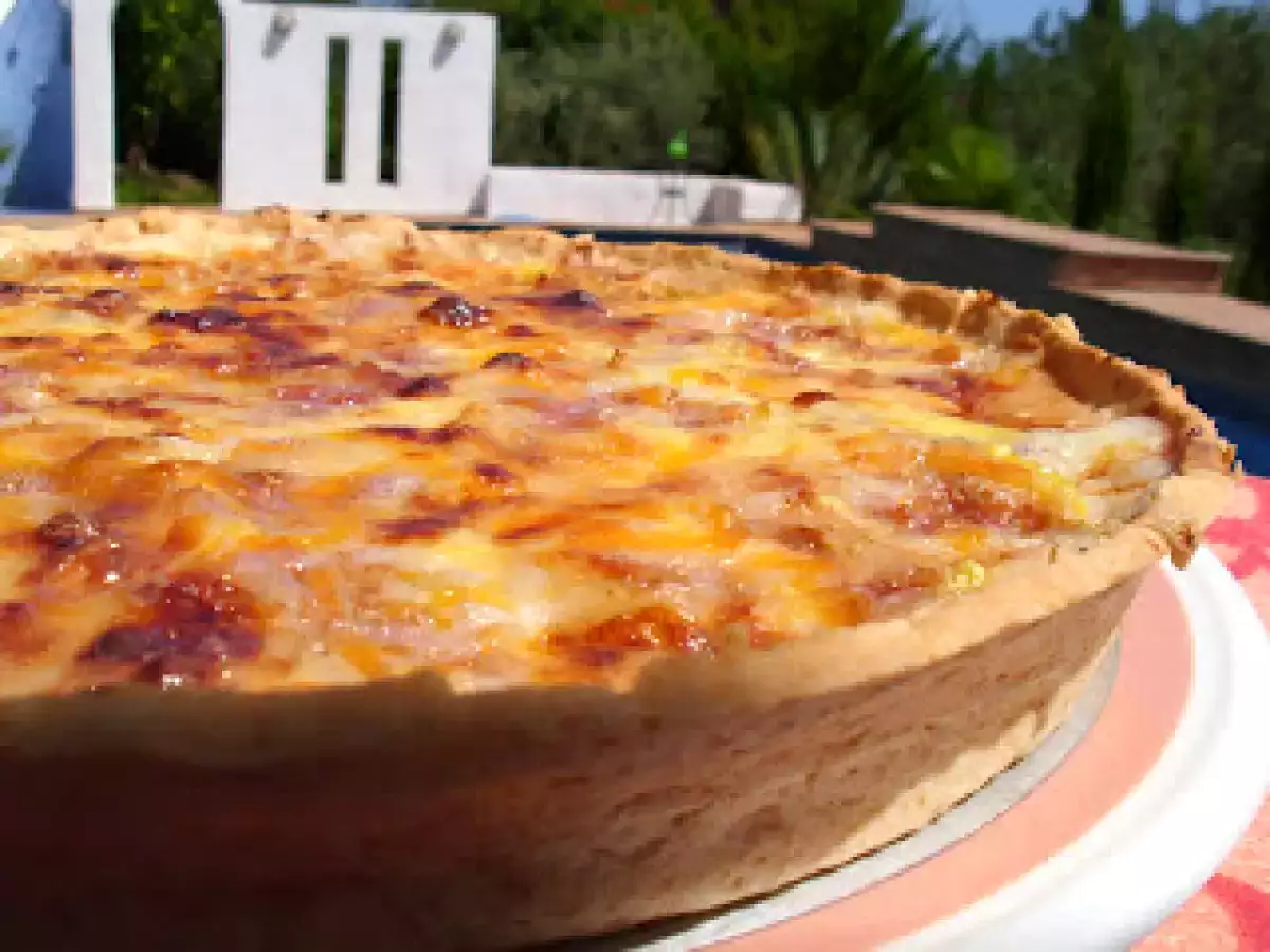 TARTA SALADA DE HIGOS Y QUESO - foto 2