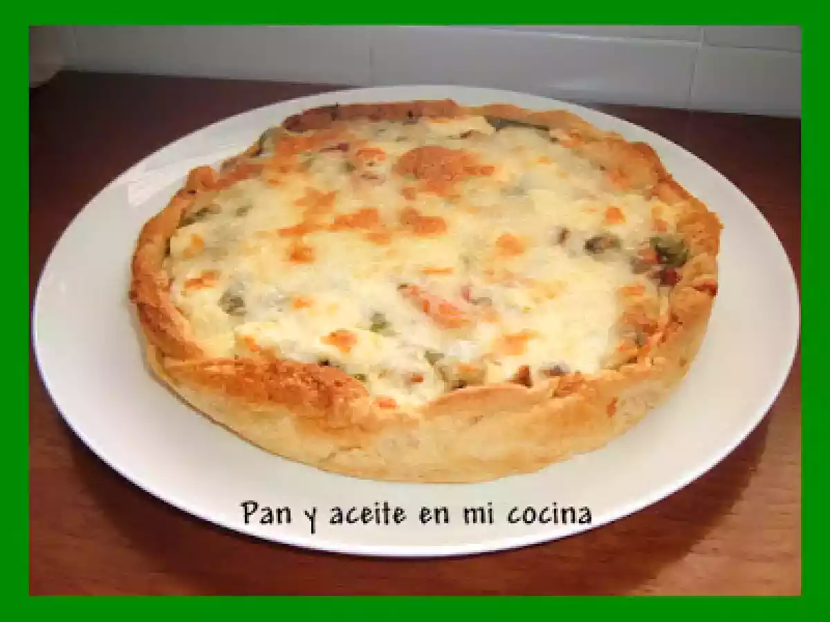 TARTA SALADA DE VERDURAS