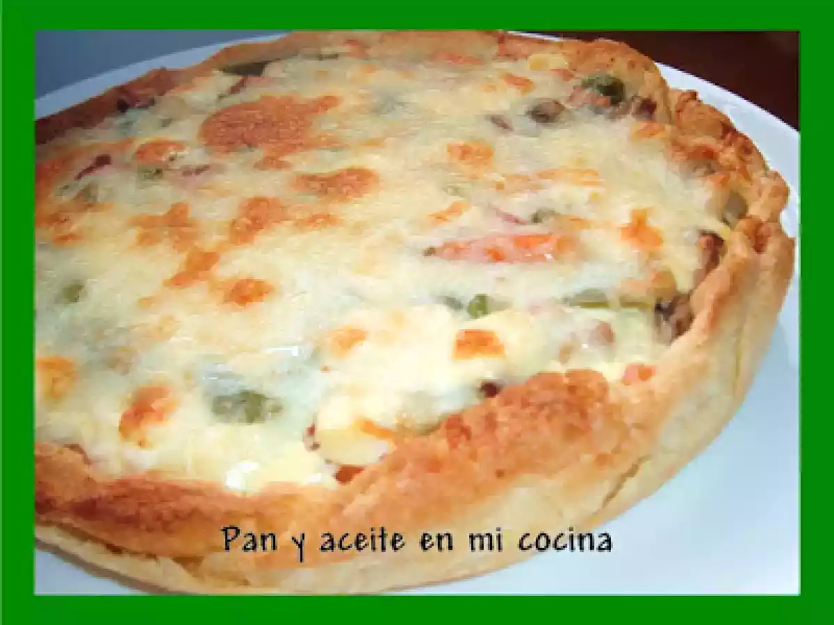 TARTA SALADA DE VERDURAS - foto 2