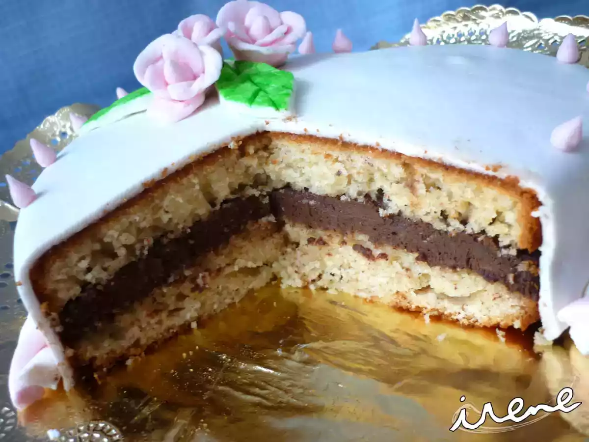 Tarta San Valentín con fondant - foto 2