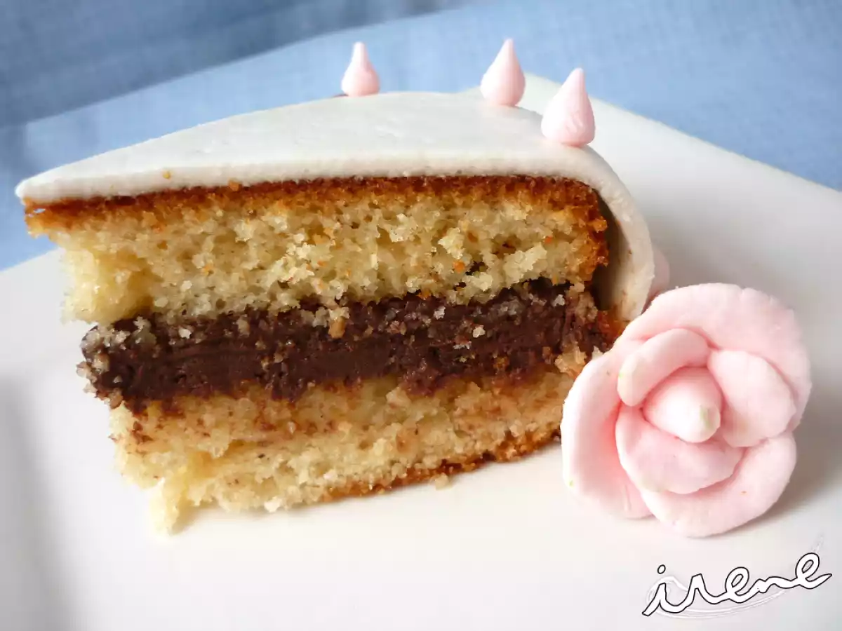Tarta San Valentín con fondant - foto 3