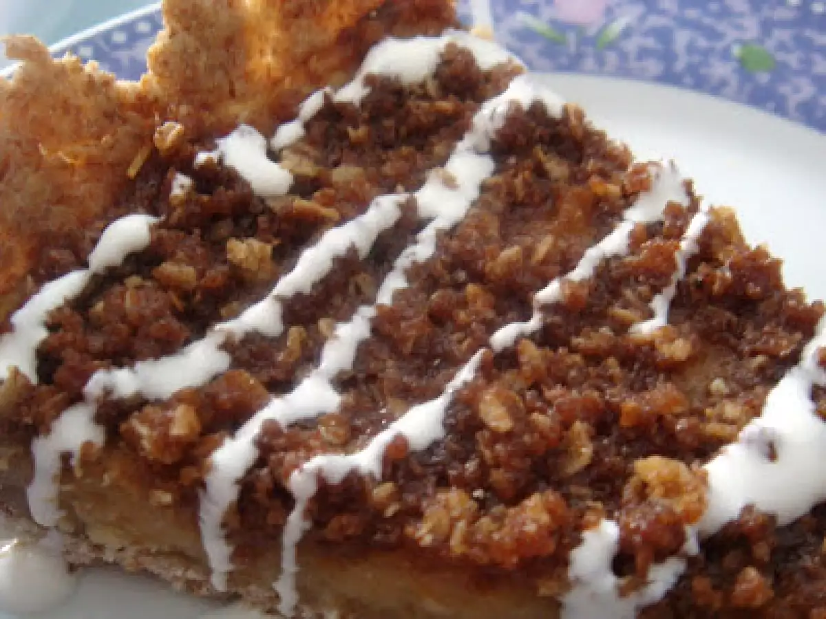 Tarta Suiza de Ruibarbo