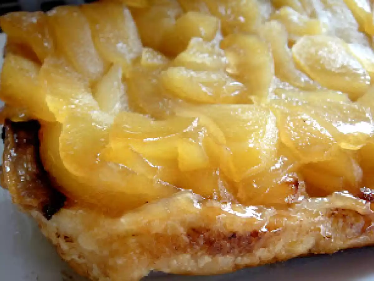 Tarta tatin de manzana