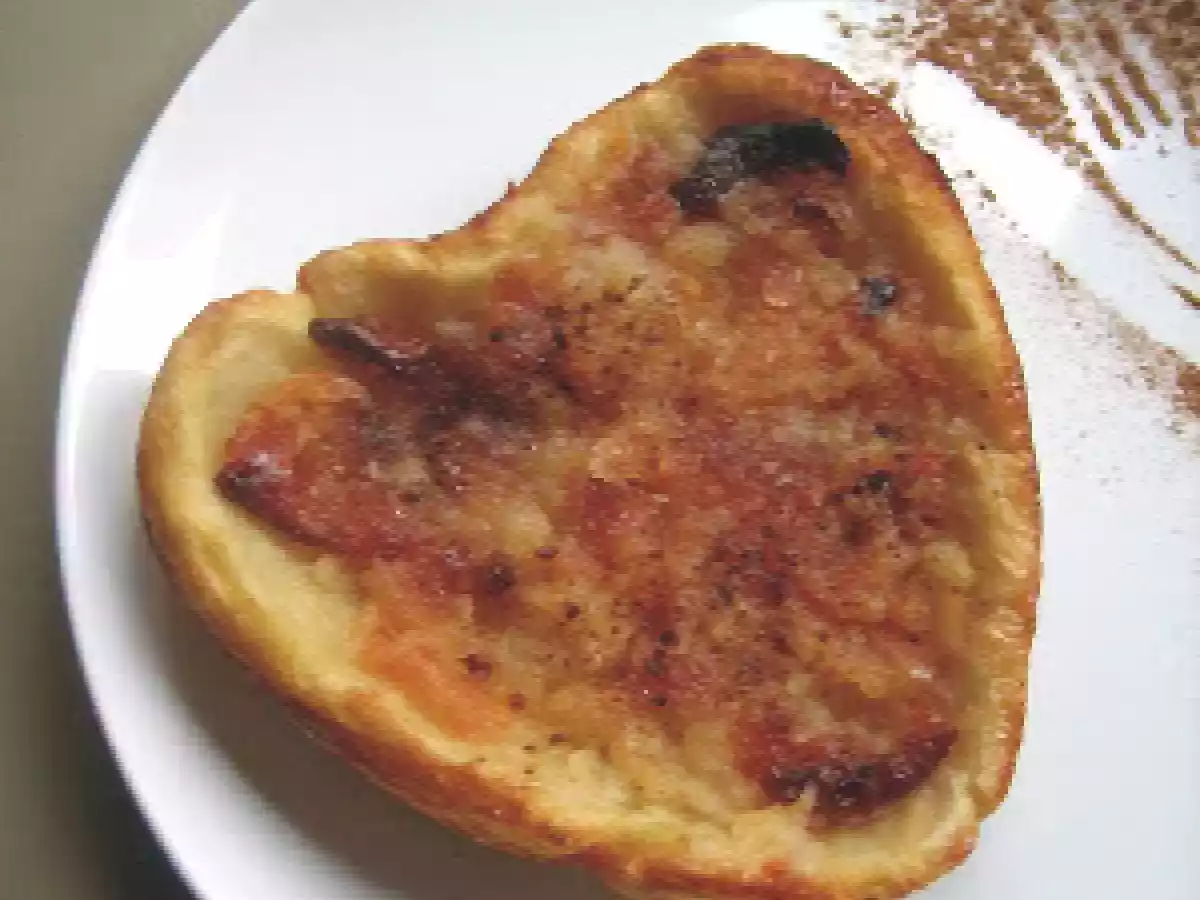 Tarta tatín de manzana y hojaldre