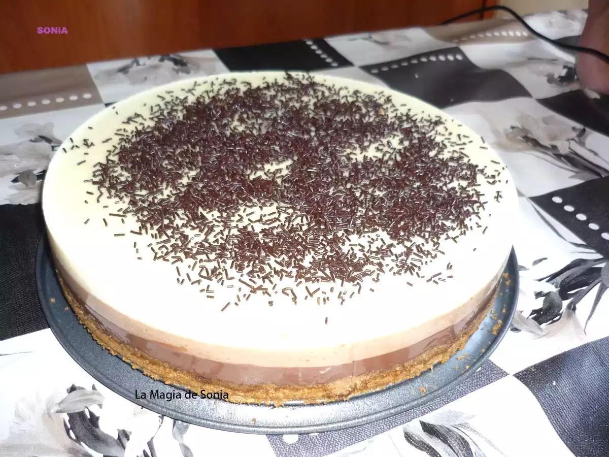 Tarta Tres Chocolates.