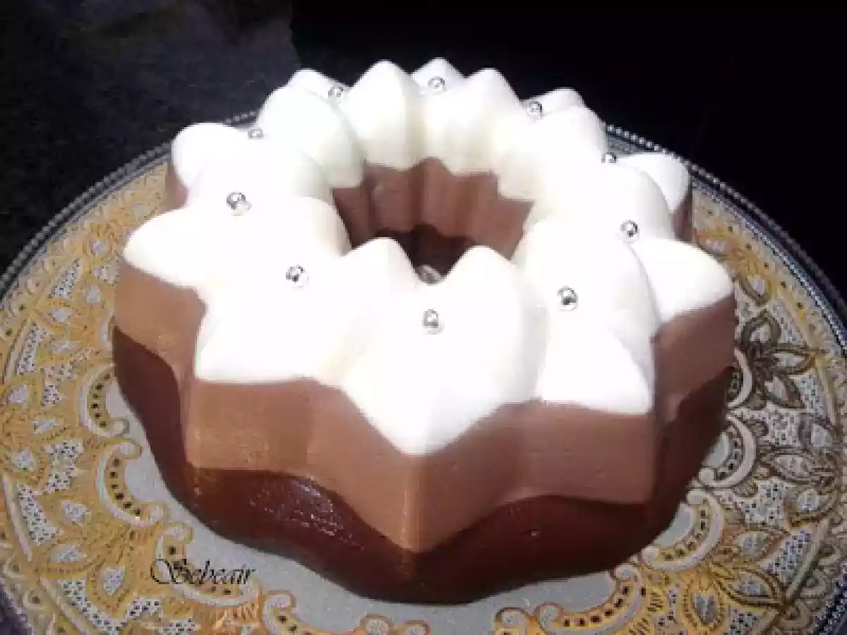 TARTA TRES CHOCOLATES EN MOLDE DE SILICONA (thermomix y tradicional)