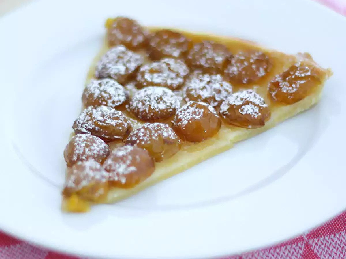 Tartaleta ciruelas mirabel fácil - foto 2