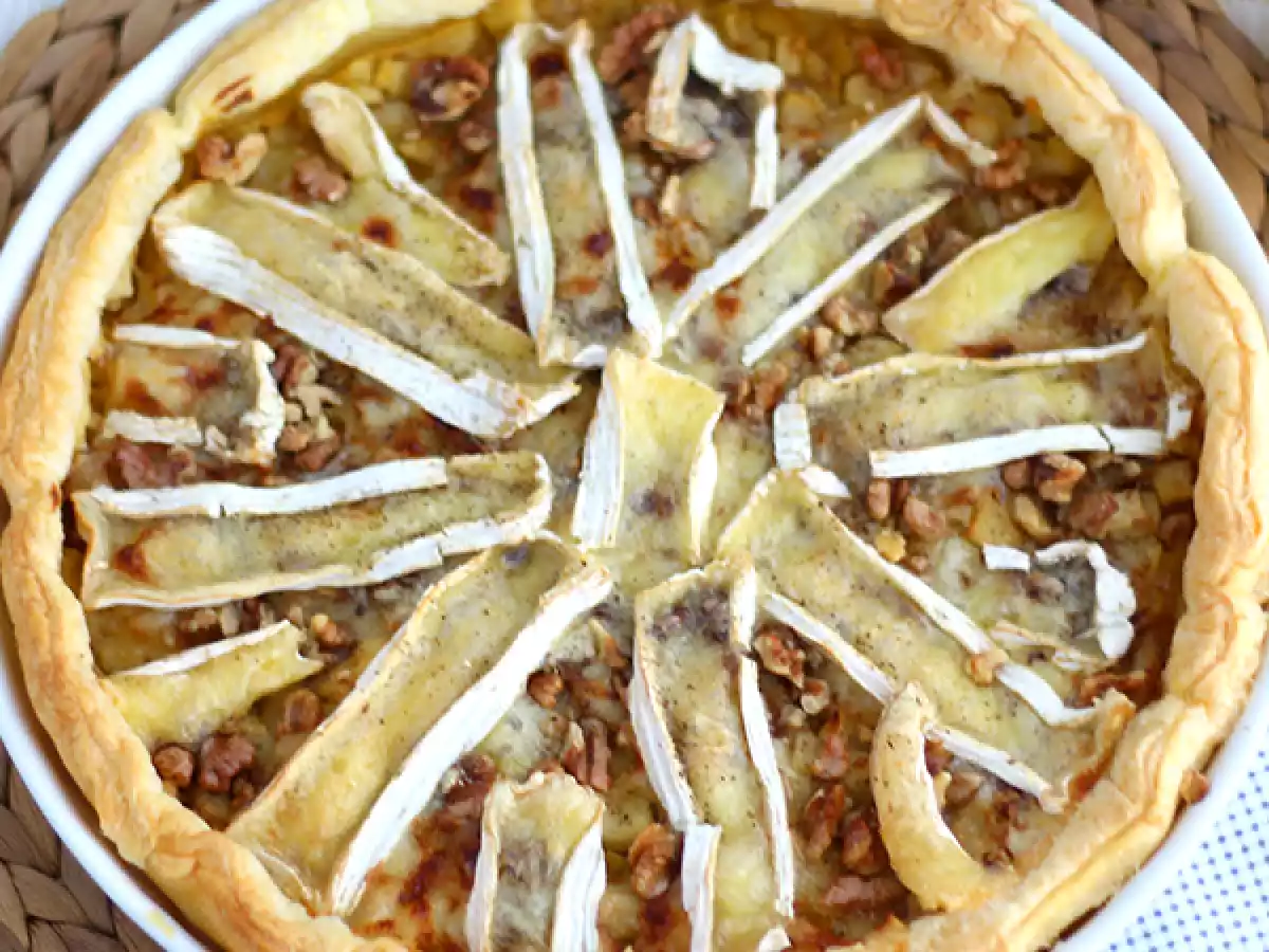 Tartaleta de camembert y manzana - foto 2