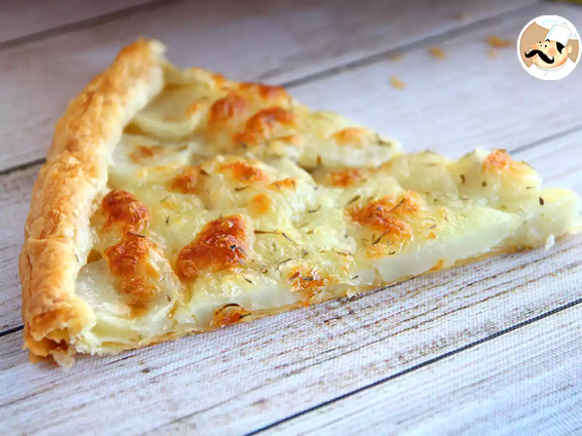 Tartaleta de hojaldre y alcachofas de Jerusalén (topinambur) - foto 5