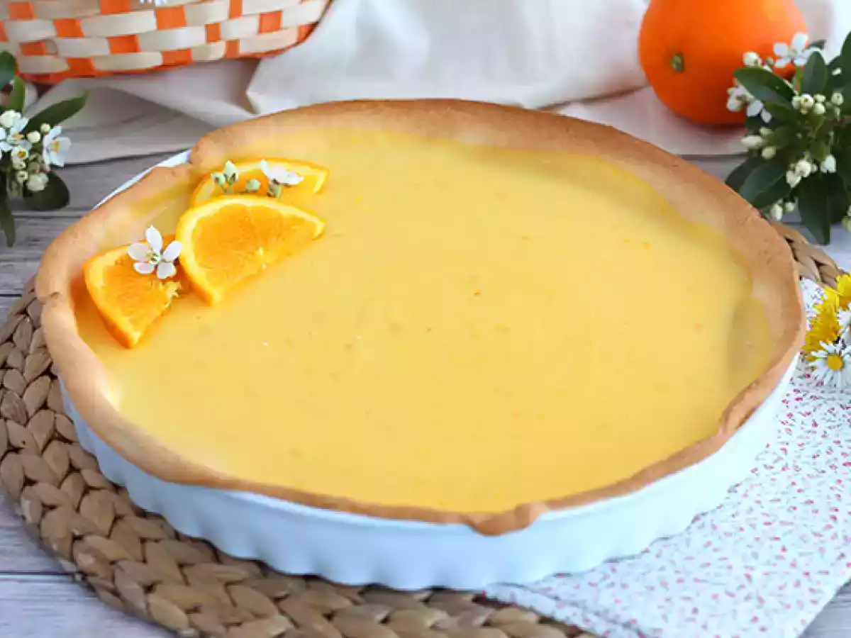 Tartaleta de naranja