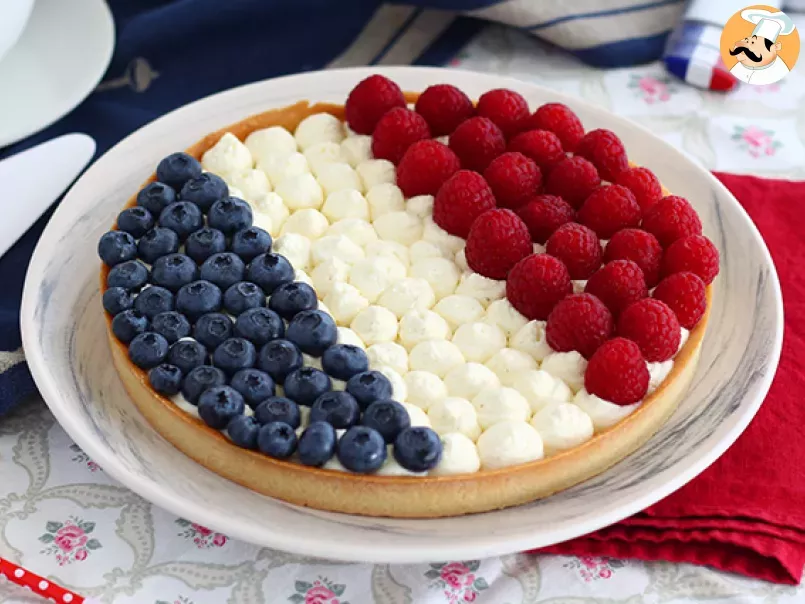 Tartaleta Francia, con arándanos y frambuesas - foto 2