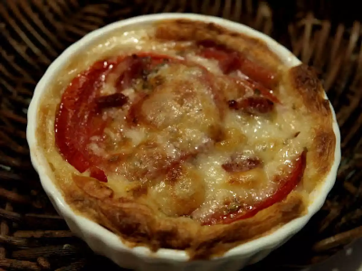 Tartaletas con verdura y provola - foto 3