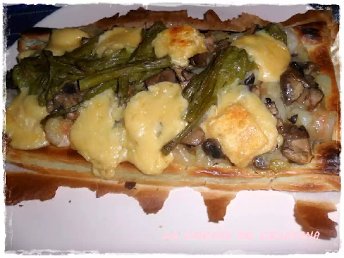 TARTALETAS DE CHAMPIÑONES Y GAMBAS CON QUESO OLD AMSTERDAN