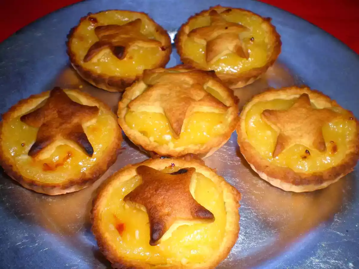 Tartaletas de crema de limon (el tradicional Lemon Curd )