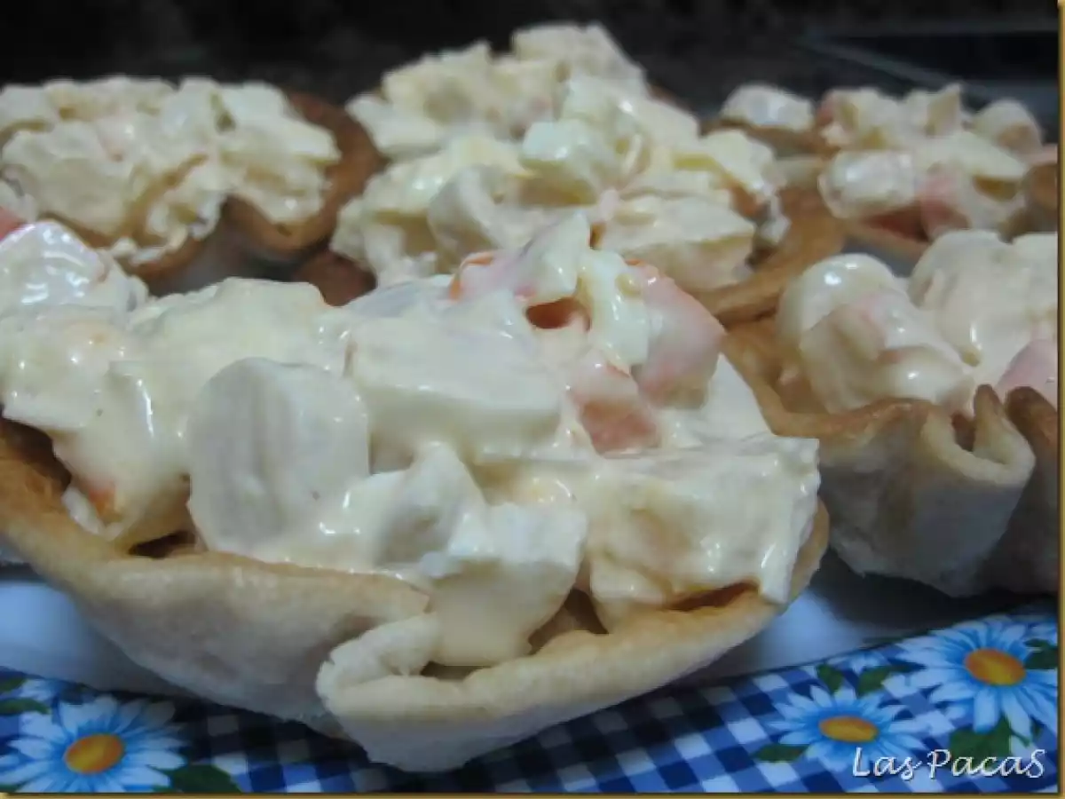 Tartaletas de Ensalada de Palmitos