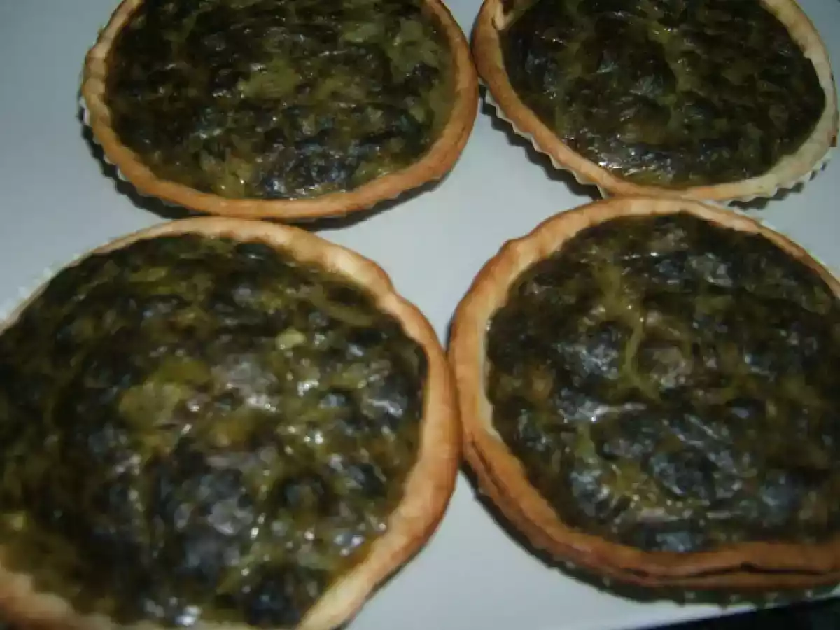 Tartaletas de espinacas y gambas. - foto 4